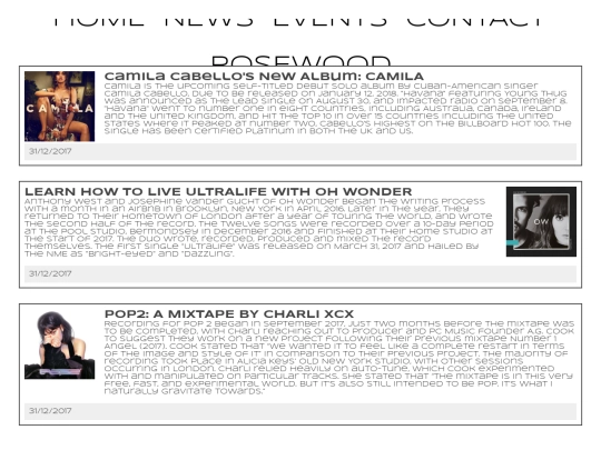 News screenshot