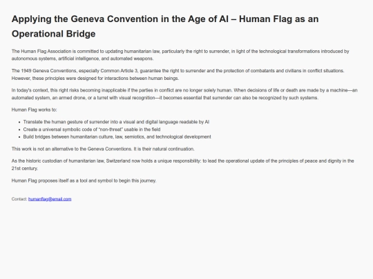 HumanFlag_GenevaAI_EN screenshot