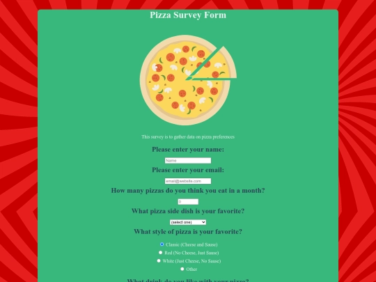 pizza screenshot