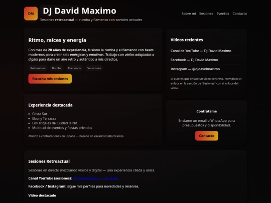 index screenshot