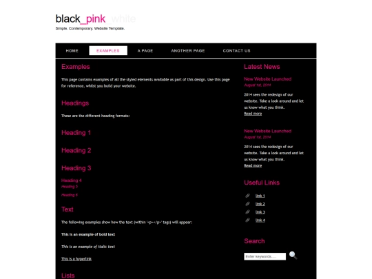 redseal/black_pink_white/examples screenshot