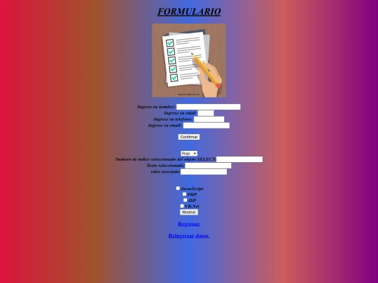 Formulario screenshot