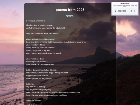25poems screenshot