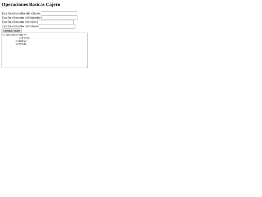html/cajero screenshot