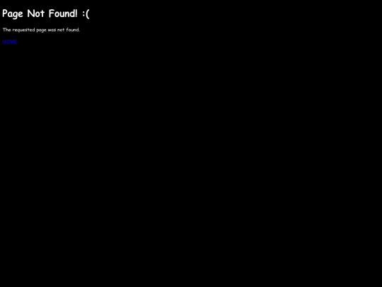 not_found screenshot