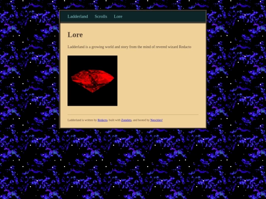 Lore screenshot