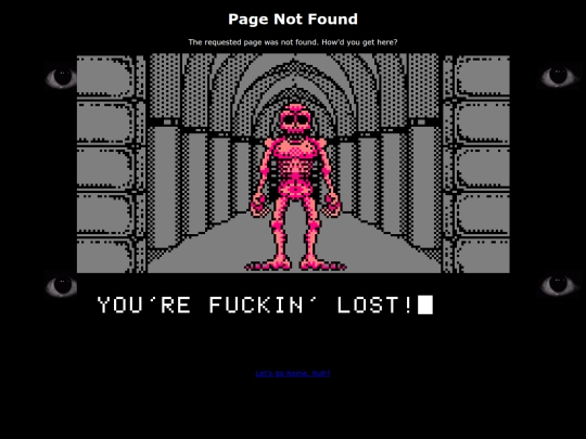 not_found screenshot