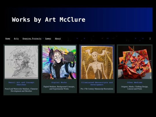portfolio screenshot