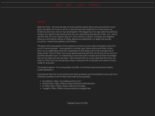 Project/about screenshot