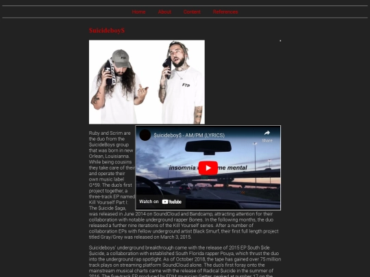 Project/suicideboys screenshot