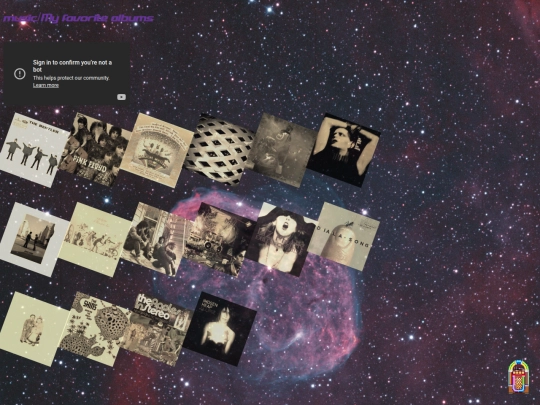 music/favoriteAlbums screenshot