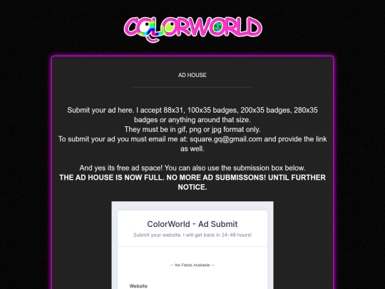 ads screenshot