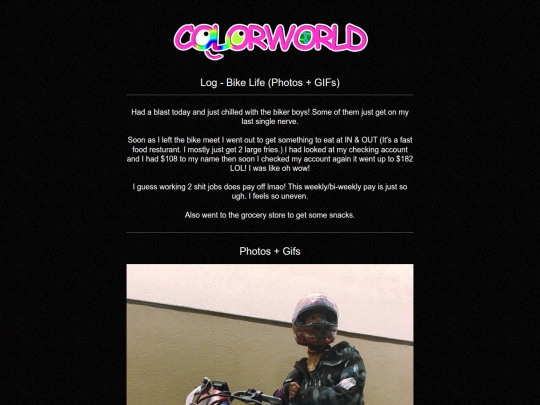 log/bike-life screenshot