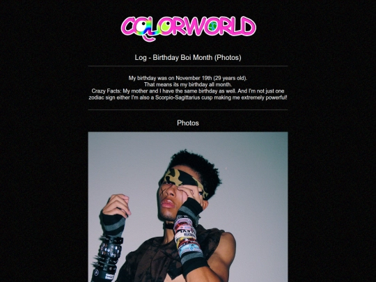 log/birthday-boi-month screenshot