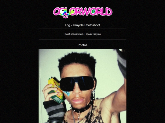log/crayola-photoshoot screenshot