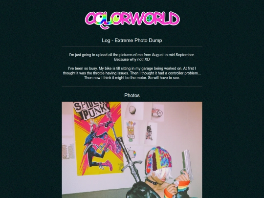 log/extreme-photo-dump screenshot