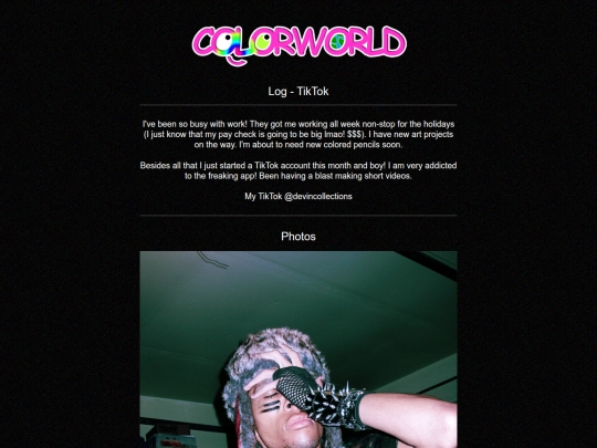 log/tiktok screenshot