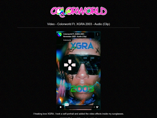 videos/xgra-2003 screenshot