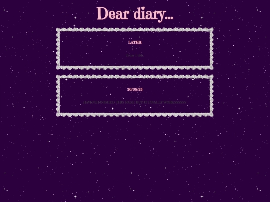 journal screenshot