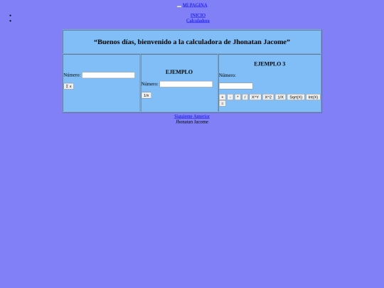 Calculadora screenshot