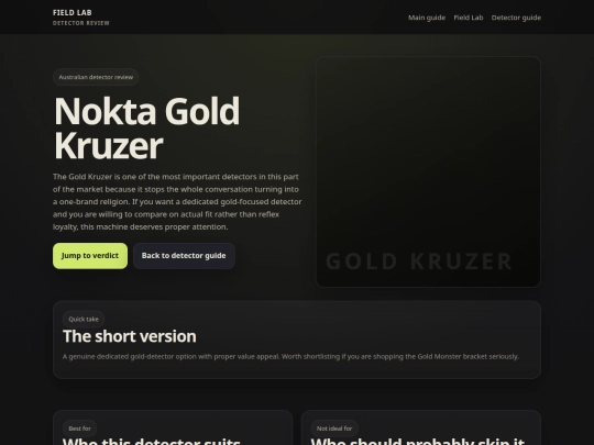 _s/nokta-gold-kruzer-review screenshot