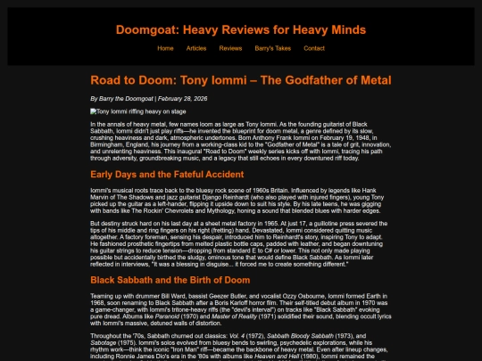road-to-doom-iommi-v2 screenshot