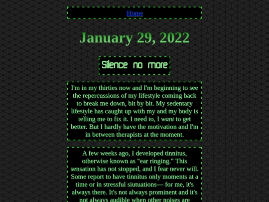 Blog/2022-1-29-Silence-No-More screenshot