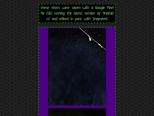Blog screenshot