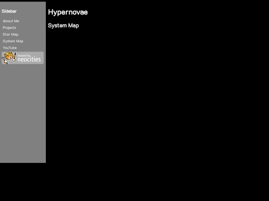 System Map screenshot
