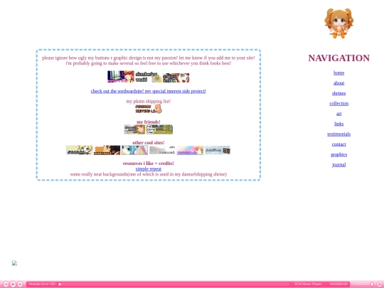 links screenshot