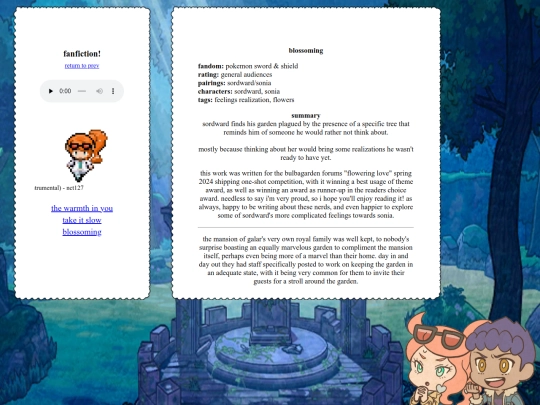 writings/fanfiction/blossoming screenshot