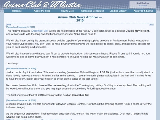 archives/news/2010 screenshot
