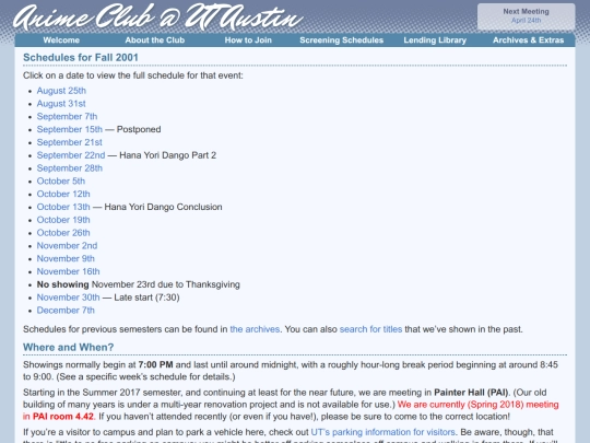 semester/2001/fall screenshot