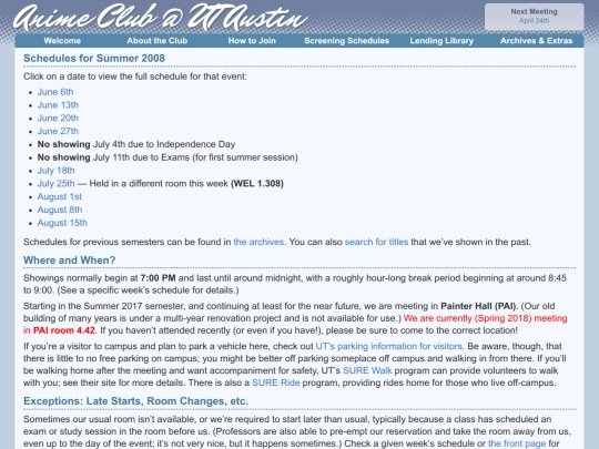 semester/2008/summer screenshot