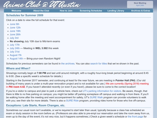 semester/2009/summer screenshot