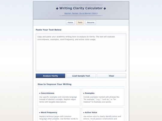tools/writingcalc screenshot
