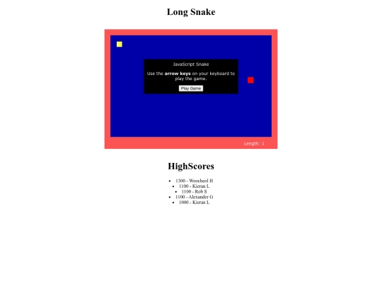 longsnake screenshot