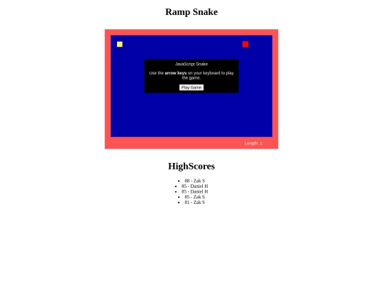 rampsnake screenshot