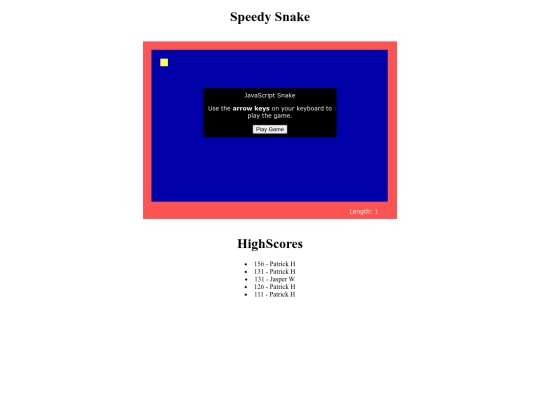 speedysnake screenshot