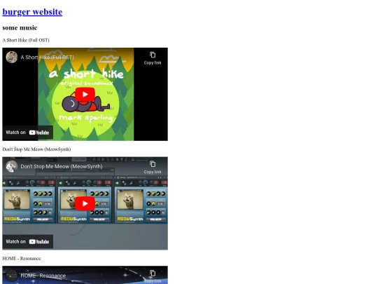 pages/music screenshot