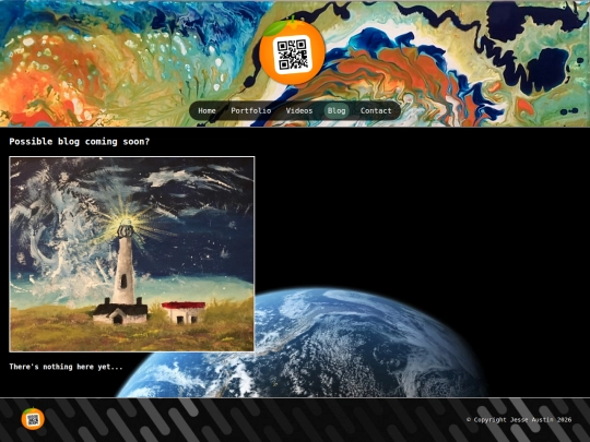 blog screenshot