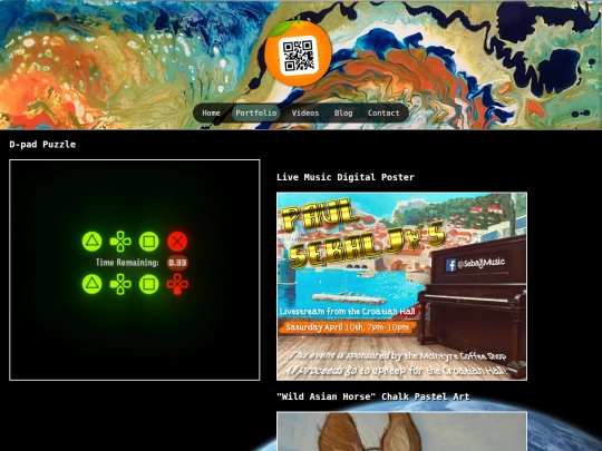 portfolio screenshot