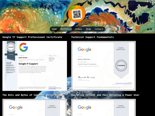 portfolio/googleit_cert screenshot