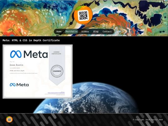 portfolio/metacert screenshot