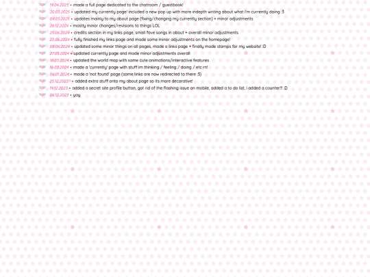updates screenshot