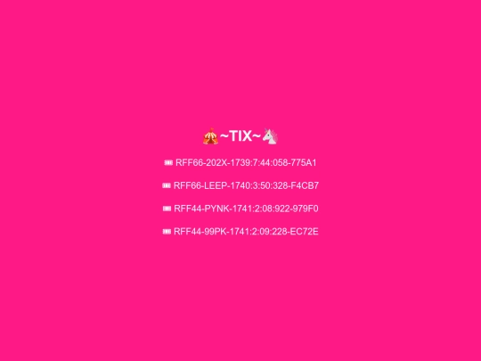 tix screenshot
