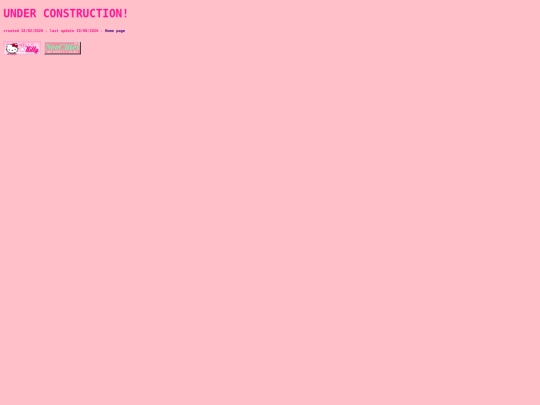 Blog screenshot