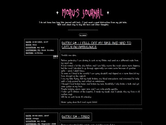 journal screenshot