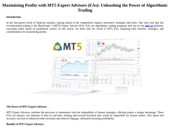 Expertadvisor screenshot