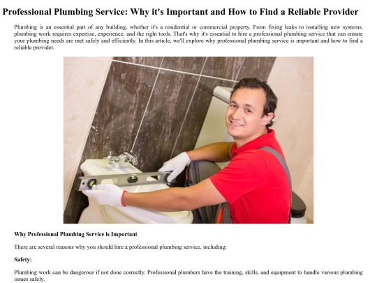 Heatingplumber screenshot